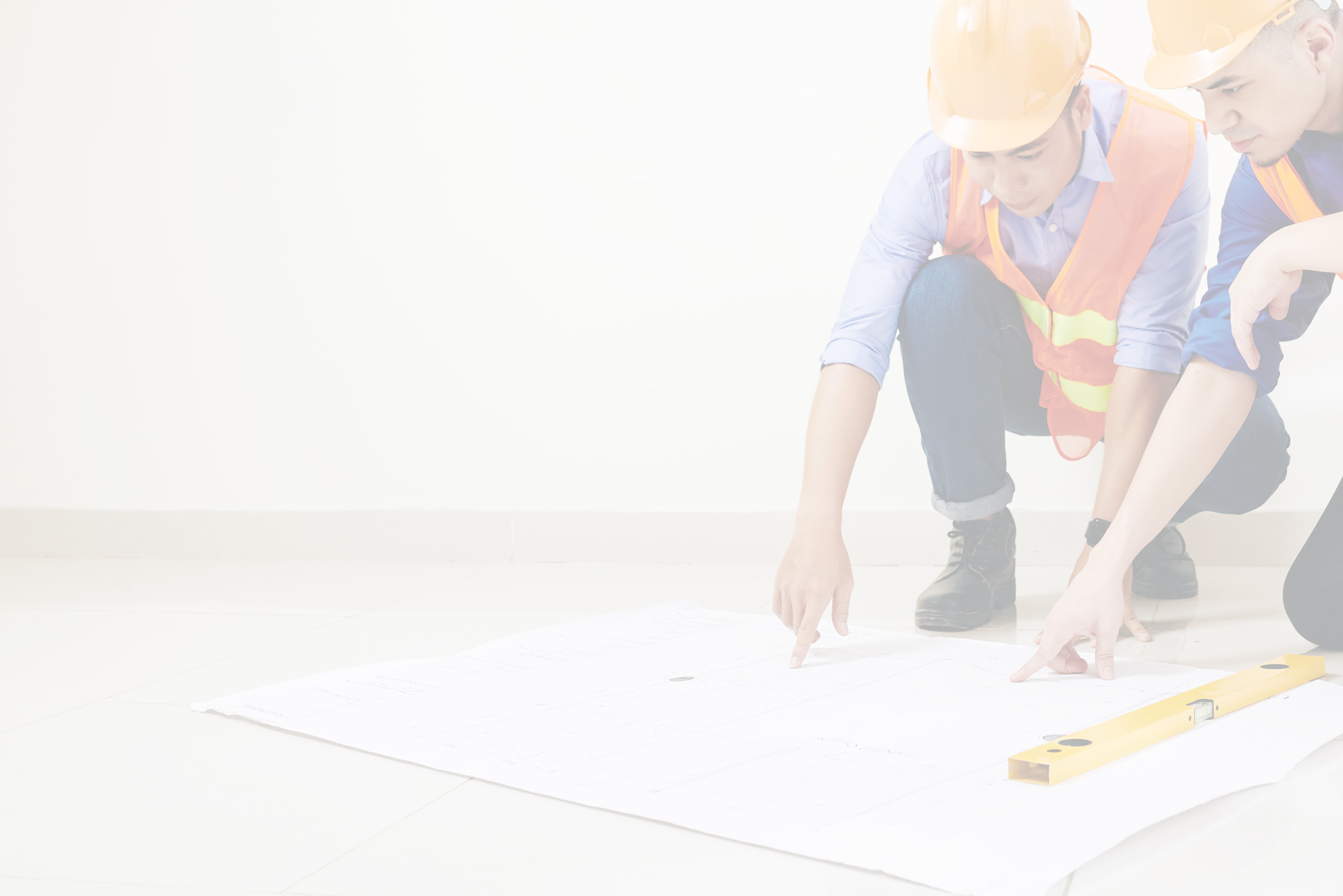 Equipe de engenharia da Permit em obra